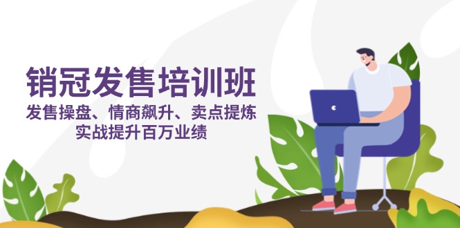 （14203期）销冠 发售培训班：发售 操盘+情商 飙升+卖点 提炼，实战提升百万业绩-垣曜资源